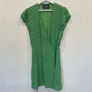 Reformation Mini Wrap Dress